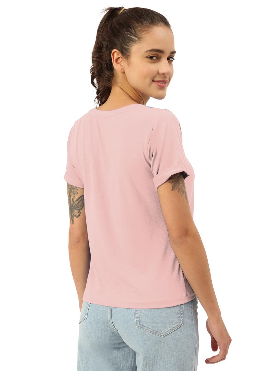 Peach Twin Skin Women's Lounge Tees (Pack of 1)