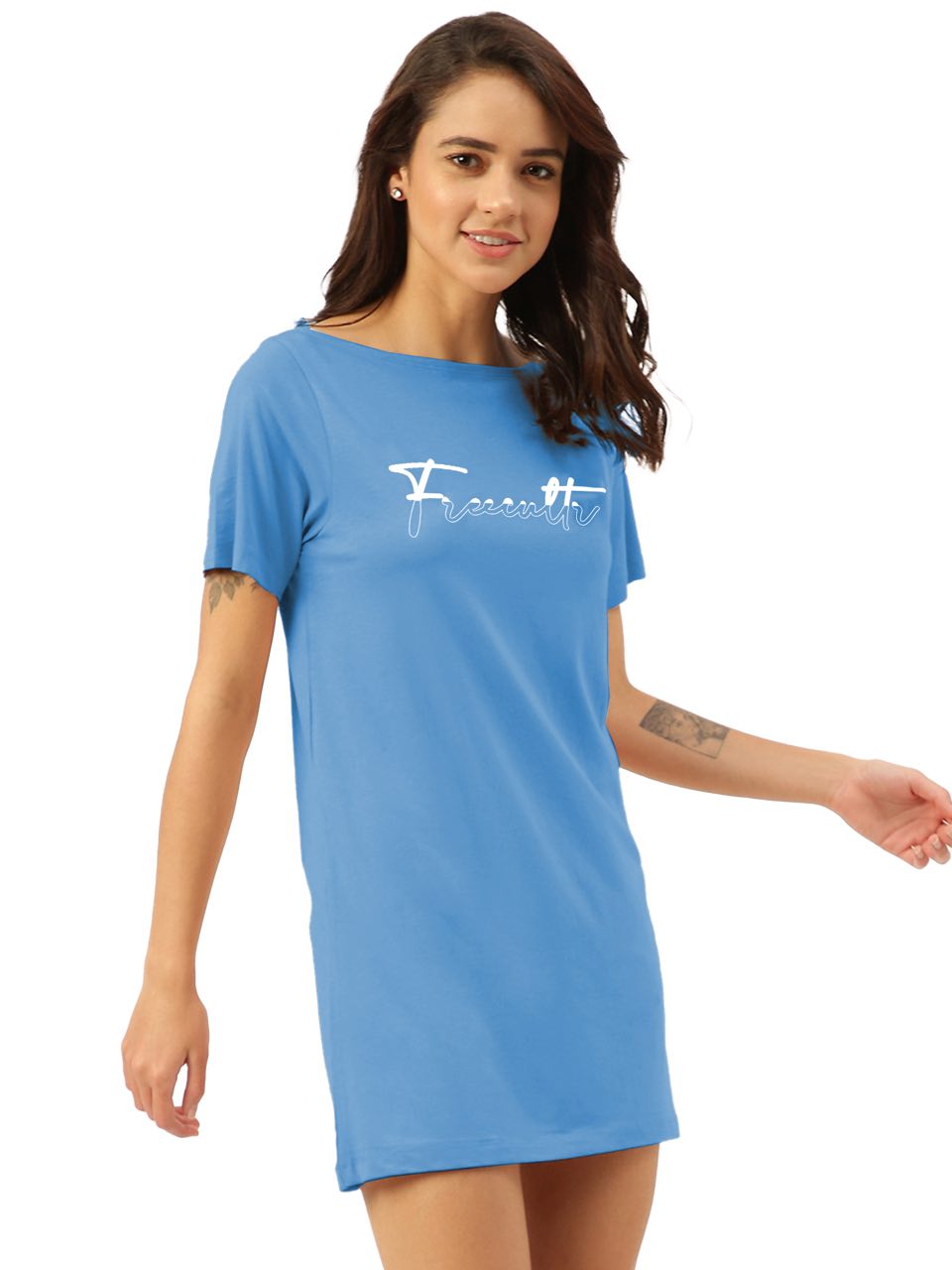 Twin Skin Women's T-shirt Dress (Pack of 1)