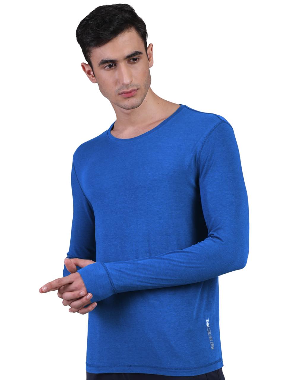 Men's Organic Bamboo Skins Full Sleeves-Undershirt, Loungewear, Sleepwear - (Pack Of 1)