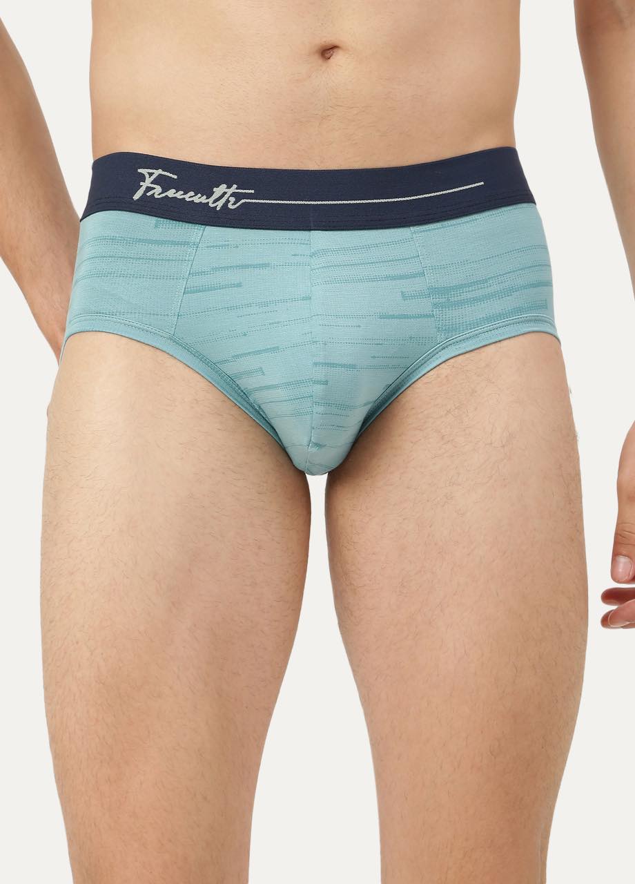 Men's Anti-Bacterial Printed Micro Modal Brief (Pack of 1)