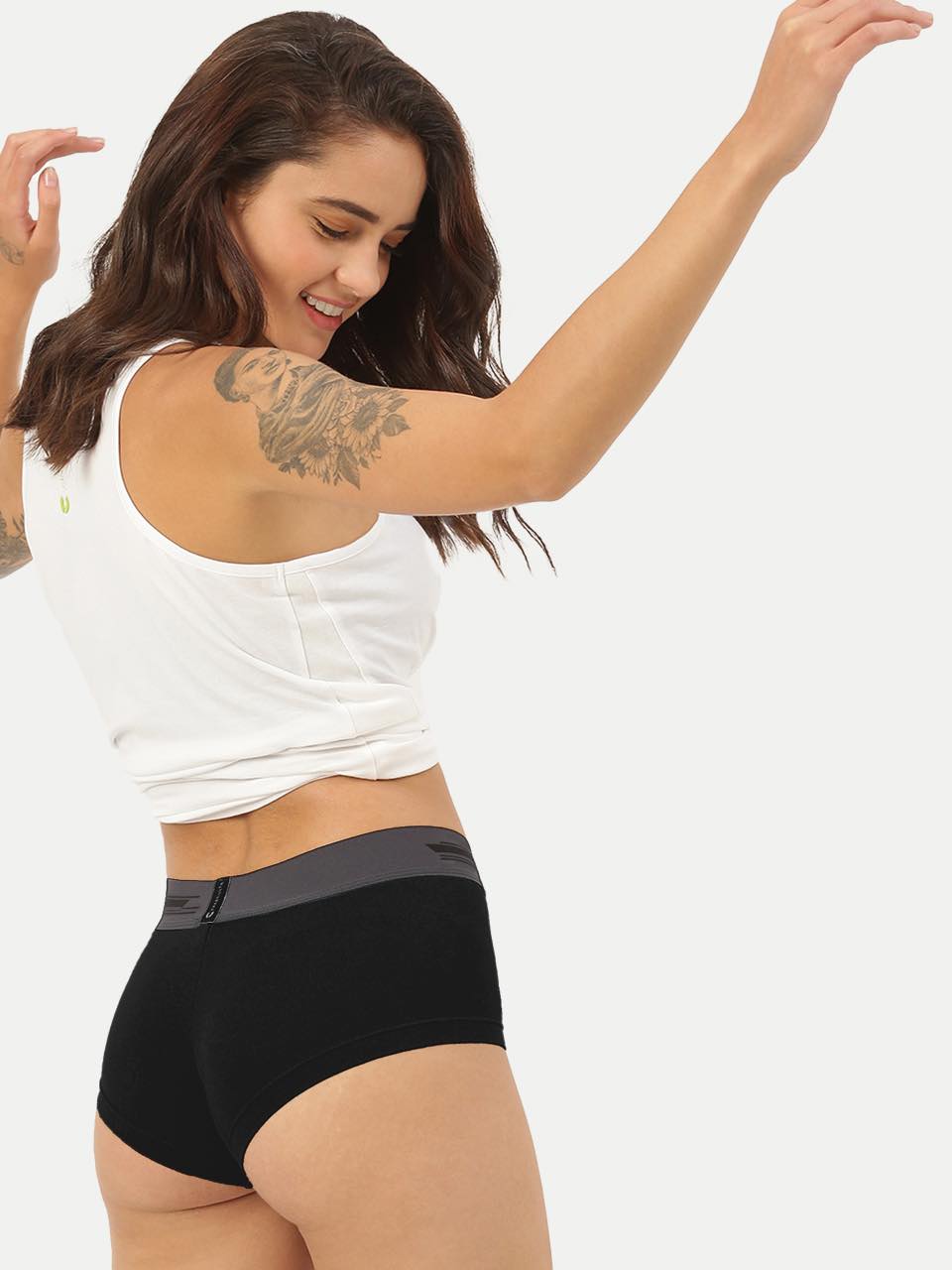 Women Micro Modal Boxer Brief (Pack of 1)