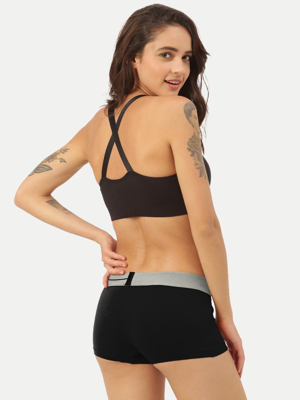 Women's Micro Modal Boy Shorts with Cult Waistband (Pack of 1)