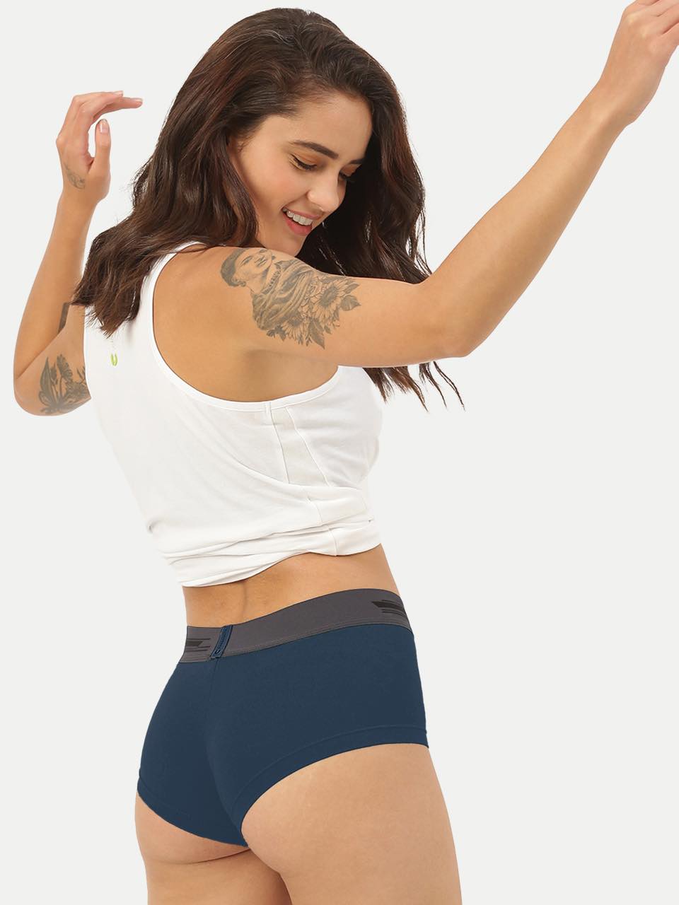 Women Micro Modal Boxer Brief (Pack of 1)