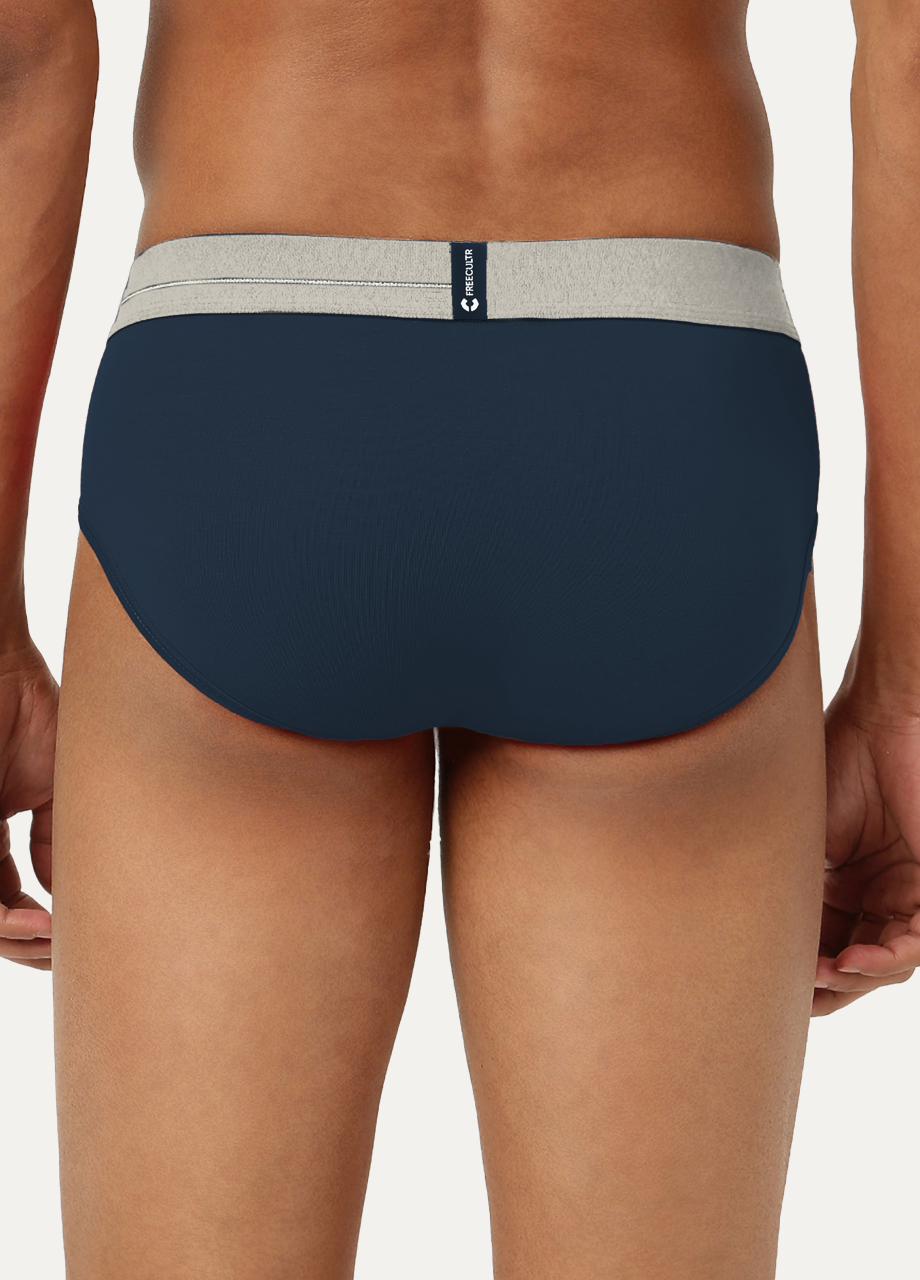 Men's Anti-Bacterial Micro Modal Brief in Cult Waistband (Pack of 1)