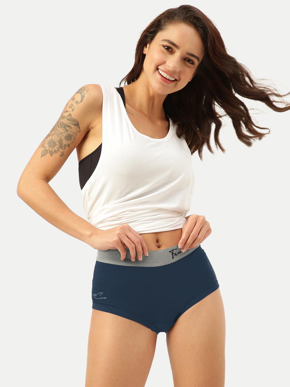 Women's Micro Modal Boxer Brief With Cult Waistband (Pack of 1)