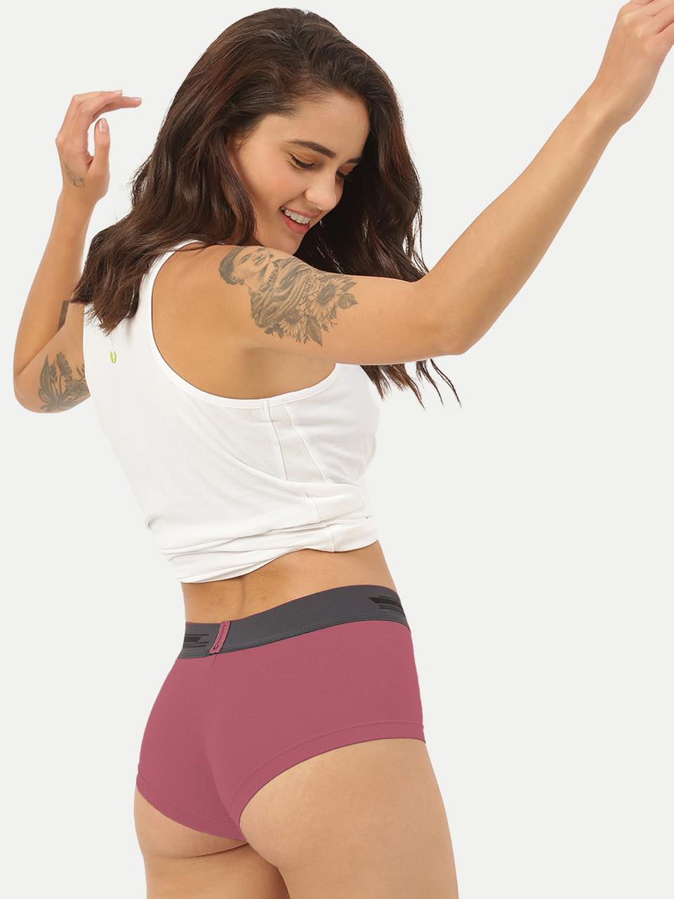 Women Micro Modal Boxer Brief (Pack of 1)