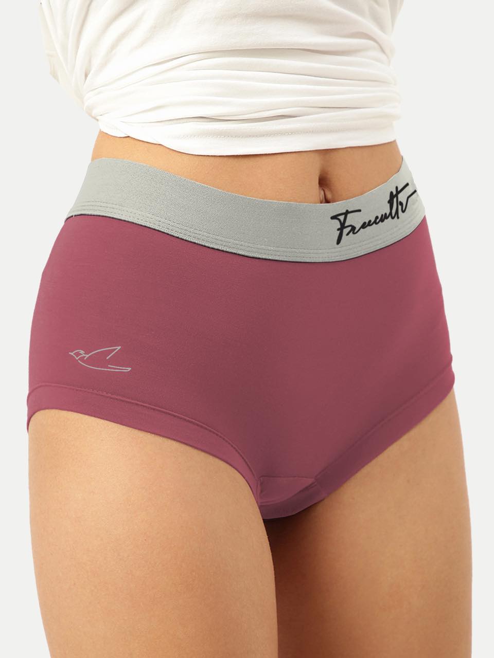 Women's Micro Modal Boxer Brief With Cult Waistband (Pack of 1)