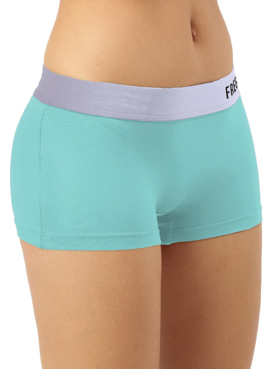 Women's Anti-Bacterial Micro Modal Boyshort with Silverfox Waistband (Pack of 1)