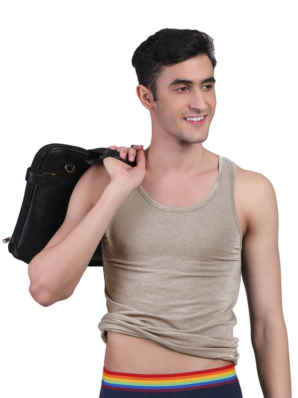 Twin Skin Organic Bamboo Vest - Comfort Fit (Pack of 3) - freecultr.com