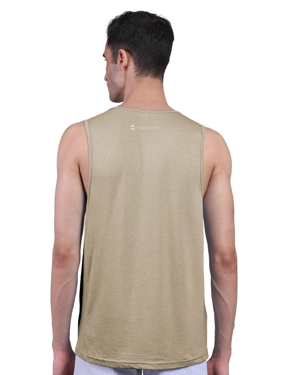 Twin Skin Organic Bamboo Vest - Active Fit (Pack of 2) - freecultr.com