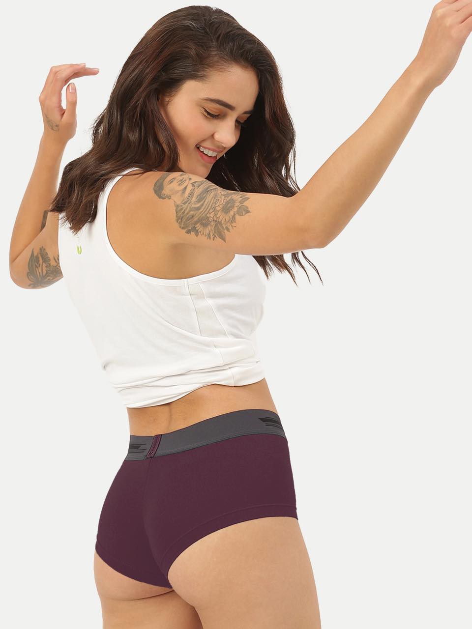 Women Micro Modal Boxer Brief (Pack of 1)