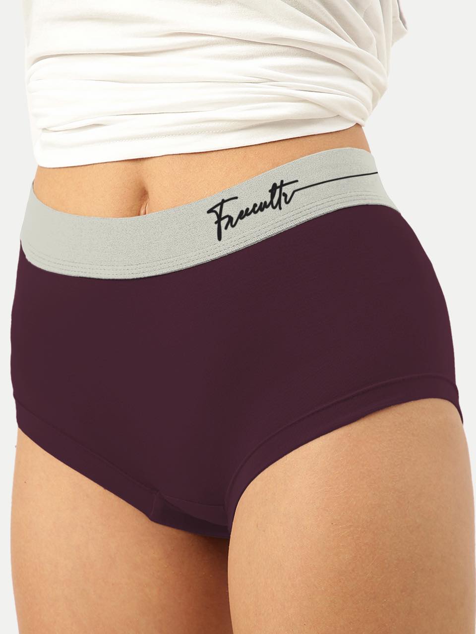 Women's Micro Modal Boxer Brief With Cult Waistband (Pack of 1)