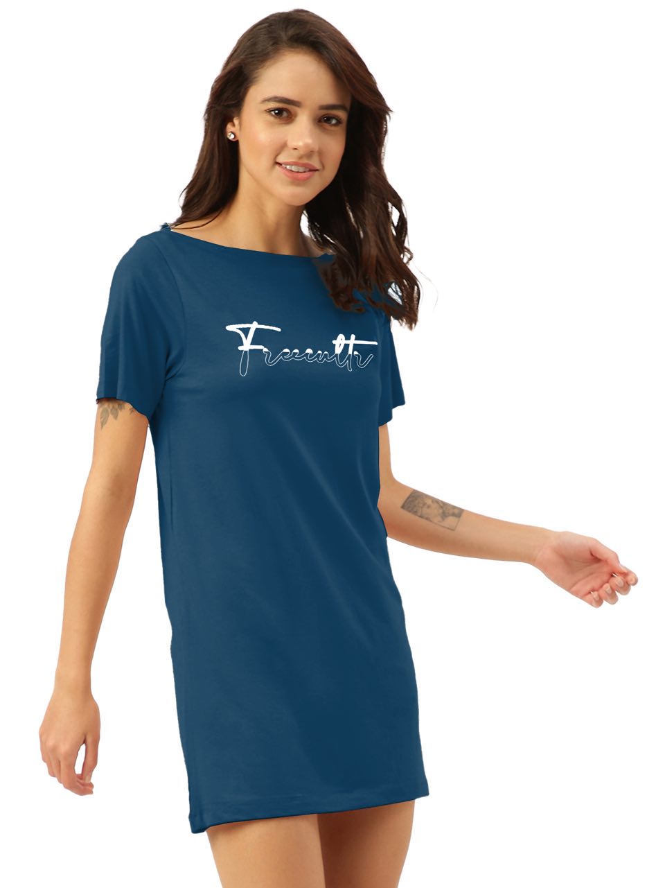 Twin Skin Women's T-shirt Dress (Pack of 1)