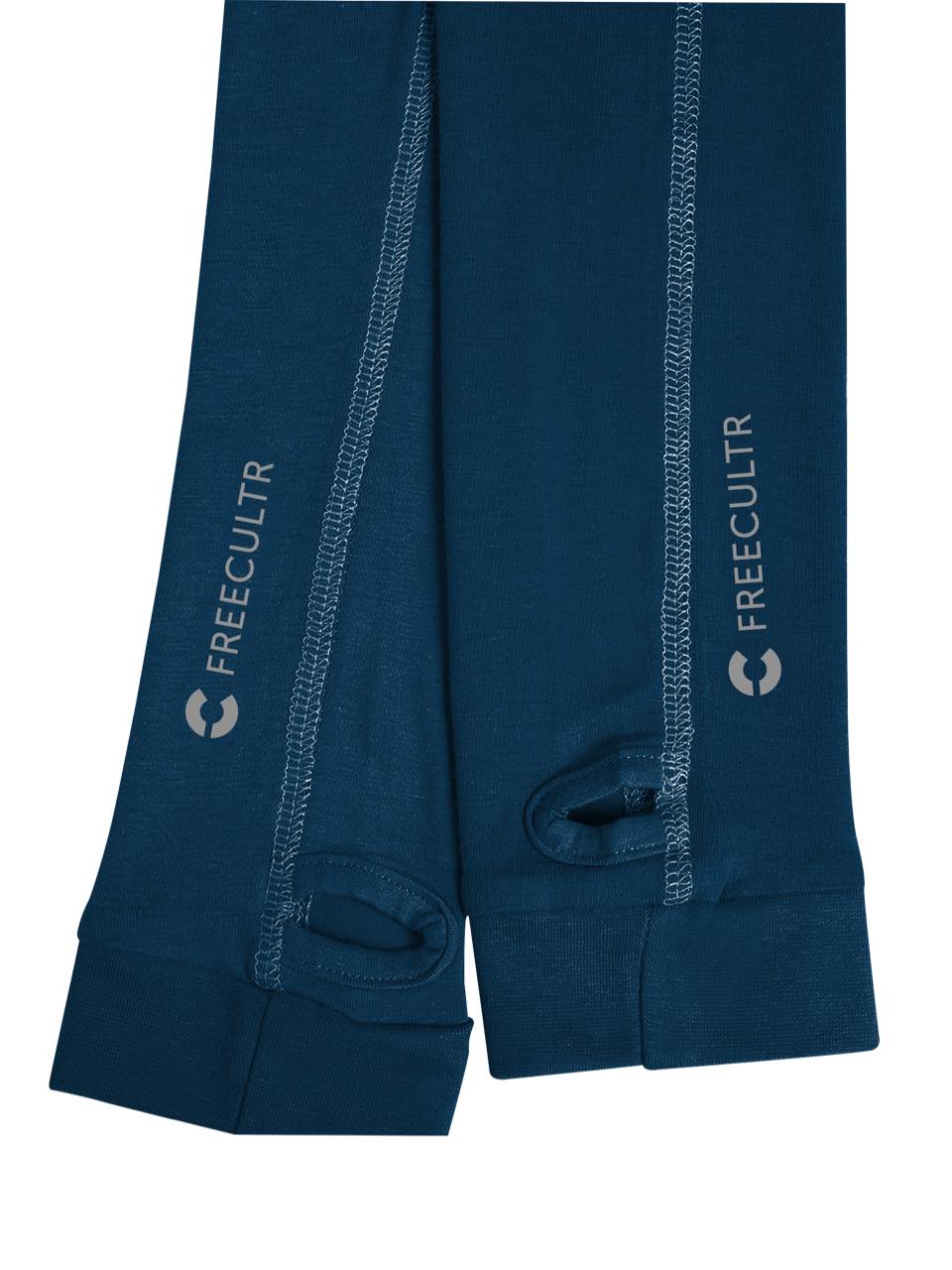 Unisex Sapphire Blue Arm Sleeves (Pack of 1)