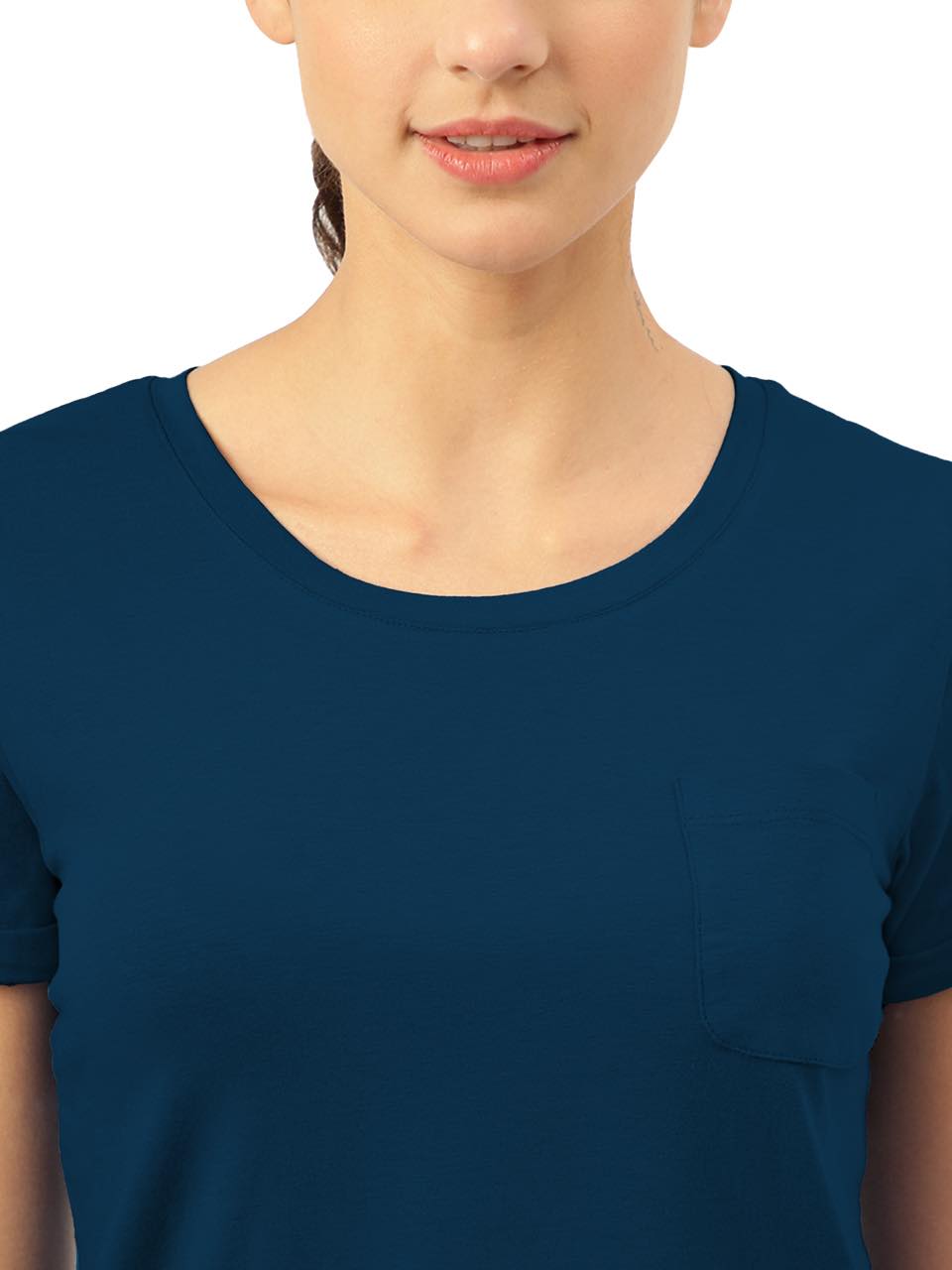 Sapphire Blue Twin Skin Women's Lounge Tees (Pack of 1)