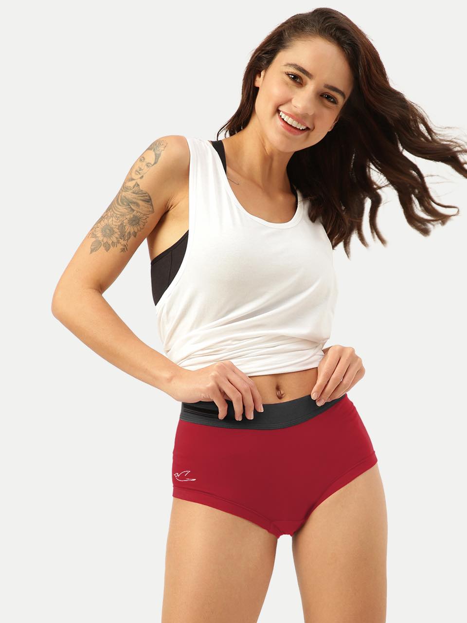 Women Micro Modal Boxer Brief (Pack of 1)