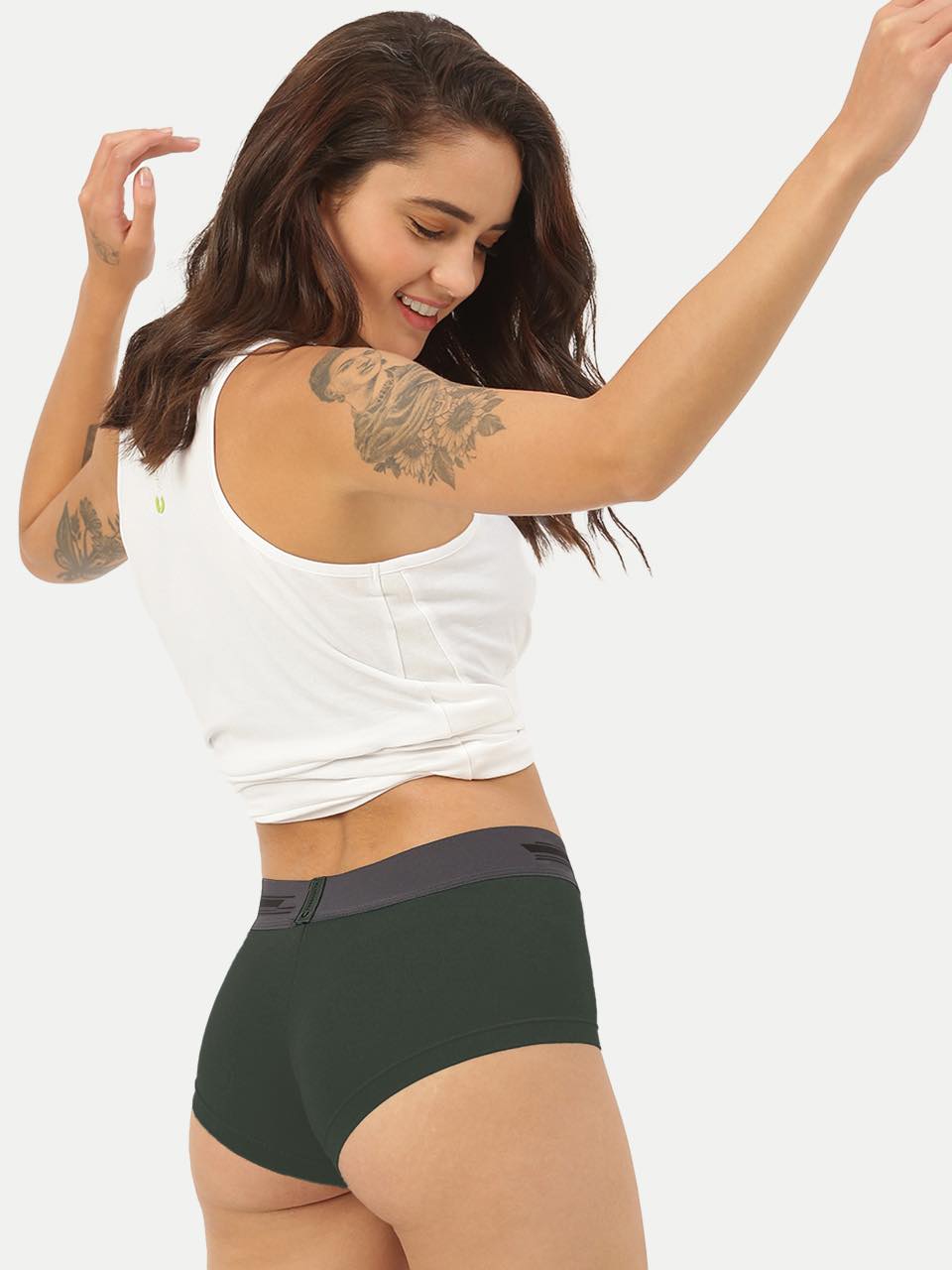 Women Micro Modal Boxer Brief (Pack of 1)