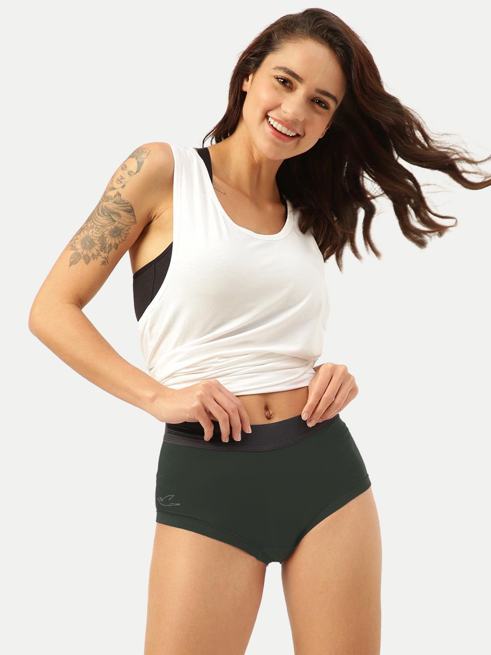 Women Micro Modal Boxer Brief (Pack of 1)
