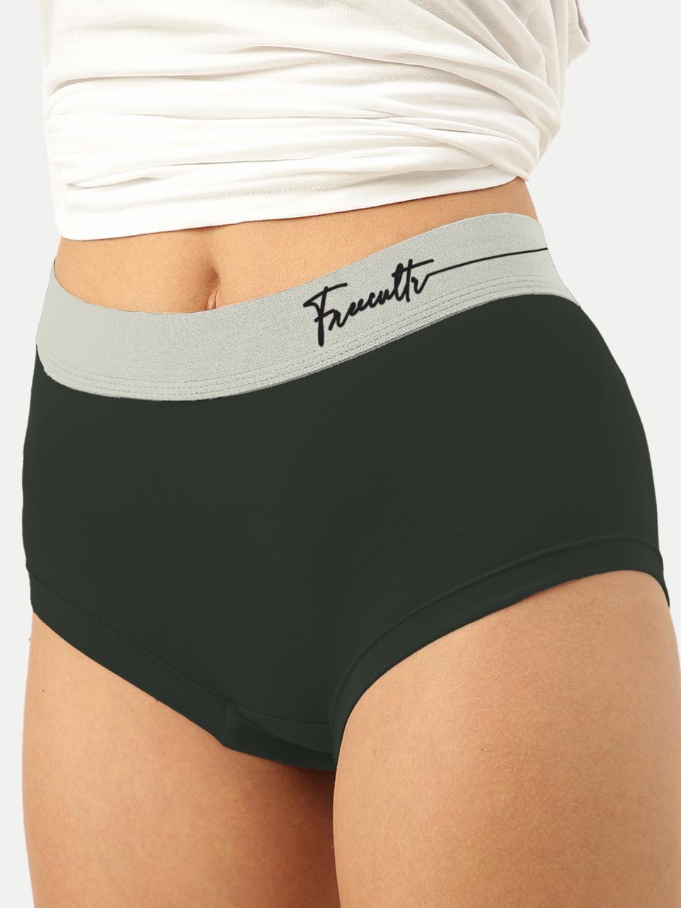 Women's Micro Modal Boxer Brief With Cult Waistband (Pack of 1)