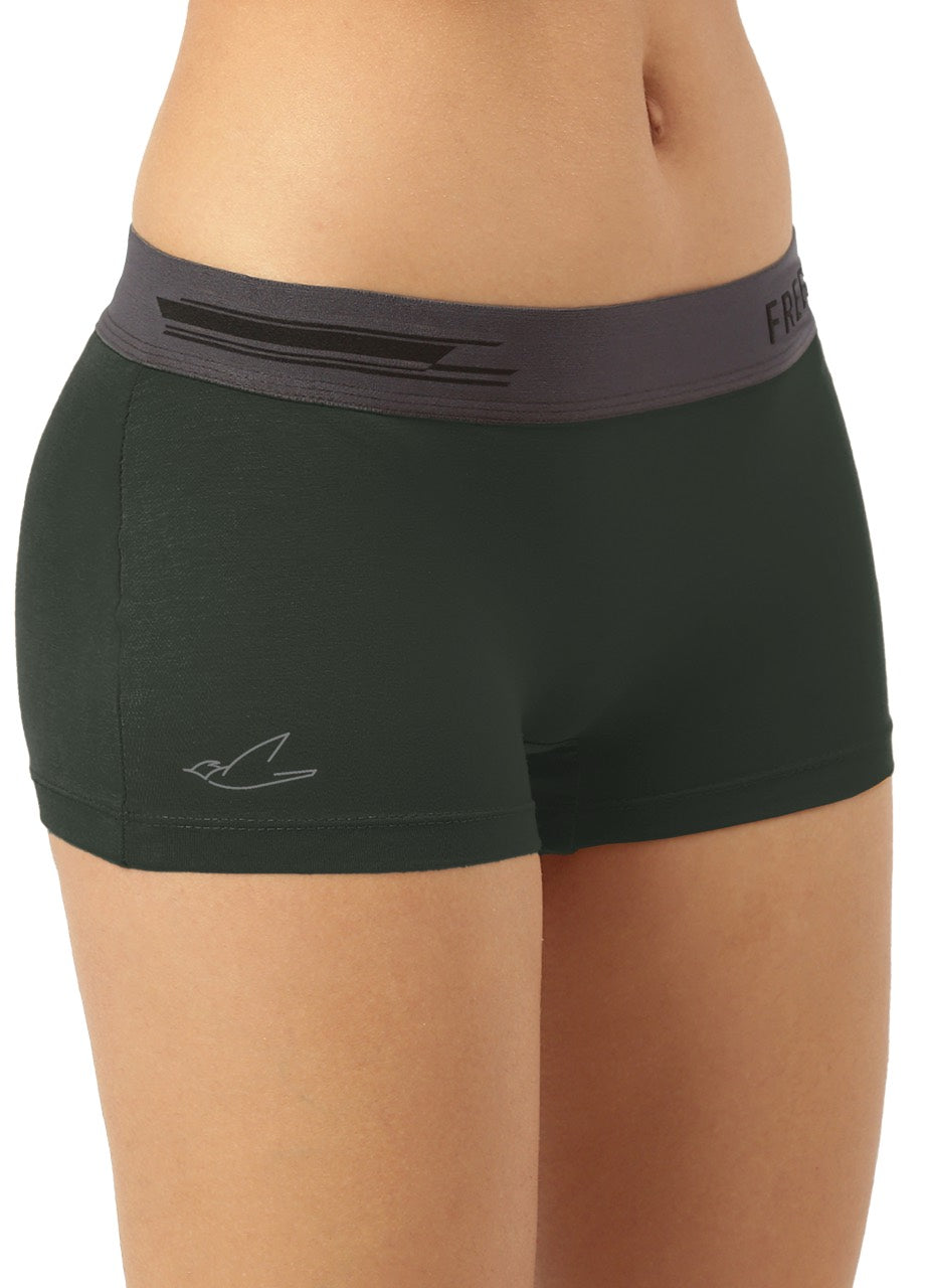 Women's Micro Modal Boy Shorts (Pack of 4)