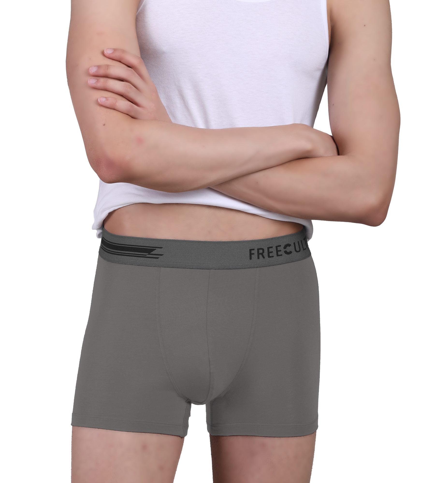 Men's Anti-Bacterial Micro Modal Plain Trunk (Pack of 5)