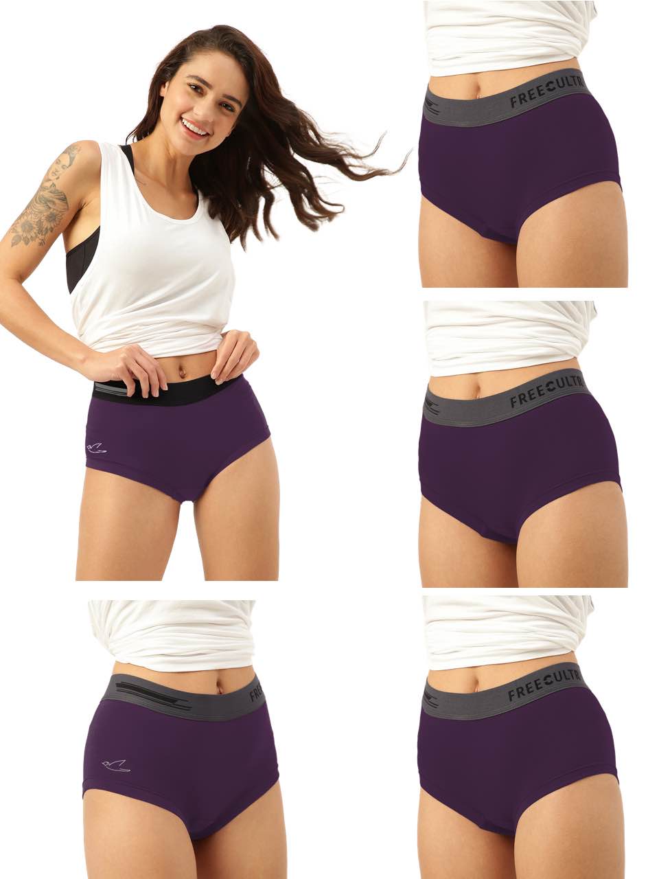 Women's Micro Modal Boxer Brief (Pack of 5)