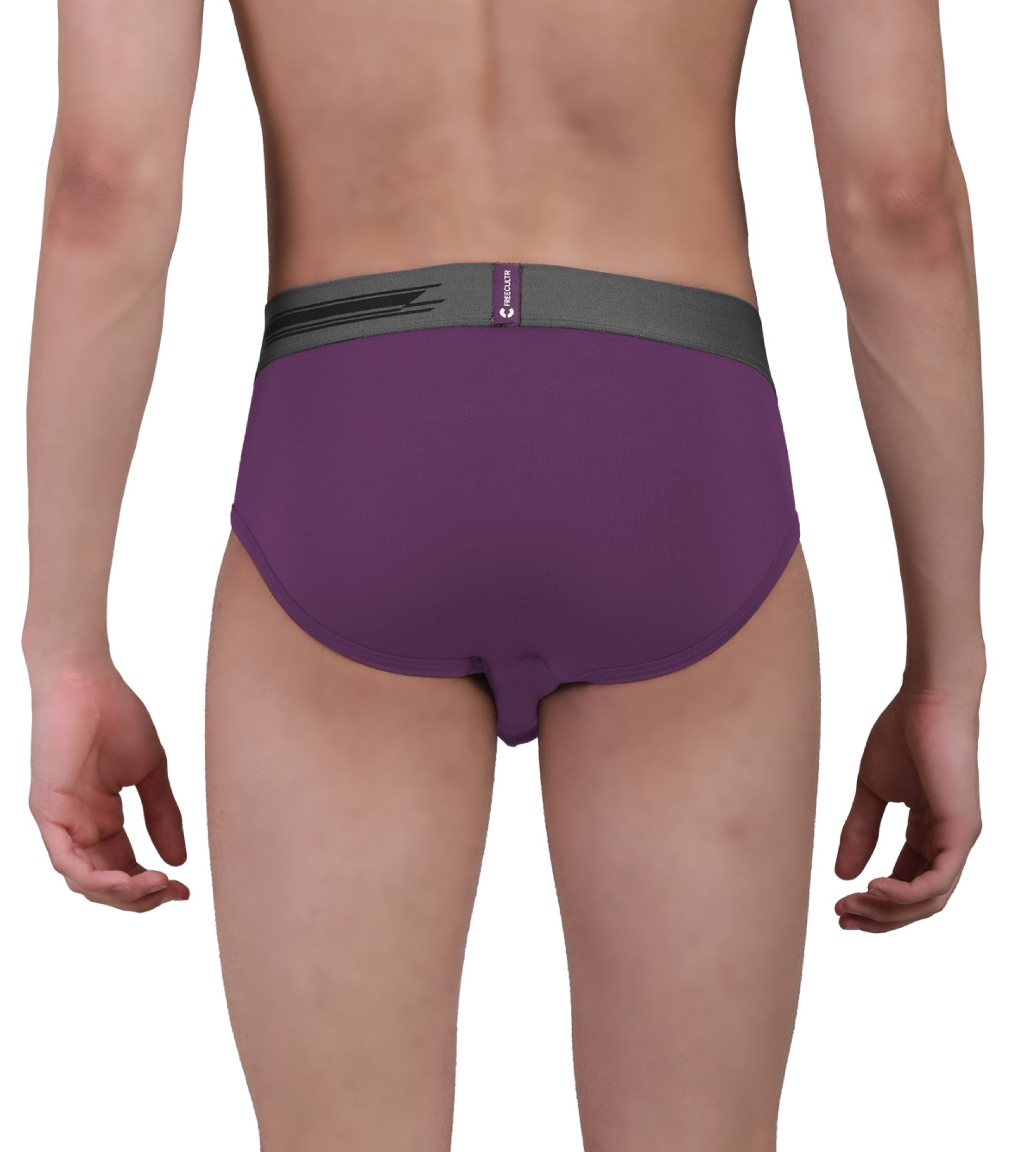 Trippy Violet Men's Anti-Bacterial Micro Modal Brief (Pack of 1)