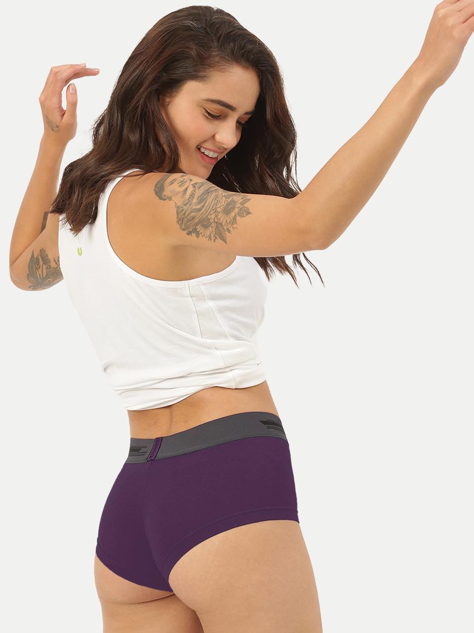 Women Micro Modal Boxer Brief (Pack of 1)