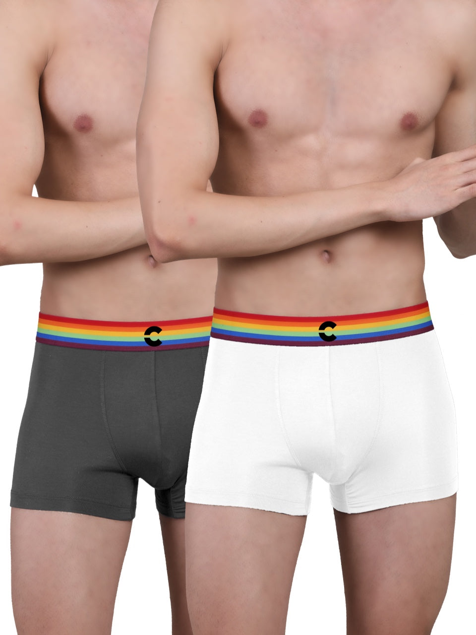 Pride Edition - Men's Anti-Bacterial Micro Modal Trunk (Pack of 2)