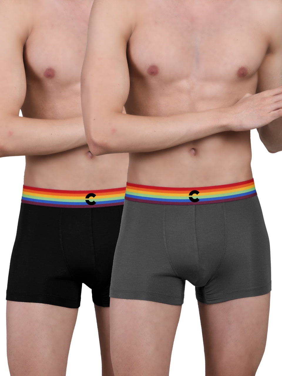 Pride Edition - Men's Anti-Bacterial Micro Modal Trunk (Pack of 2)