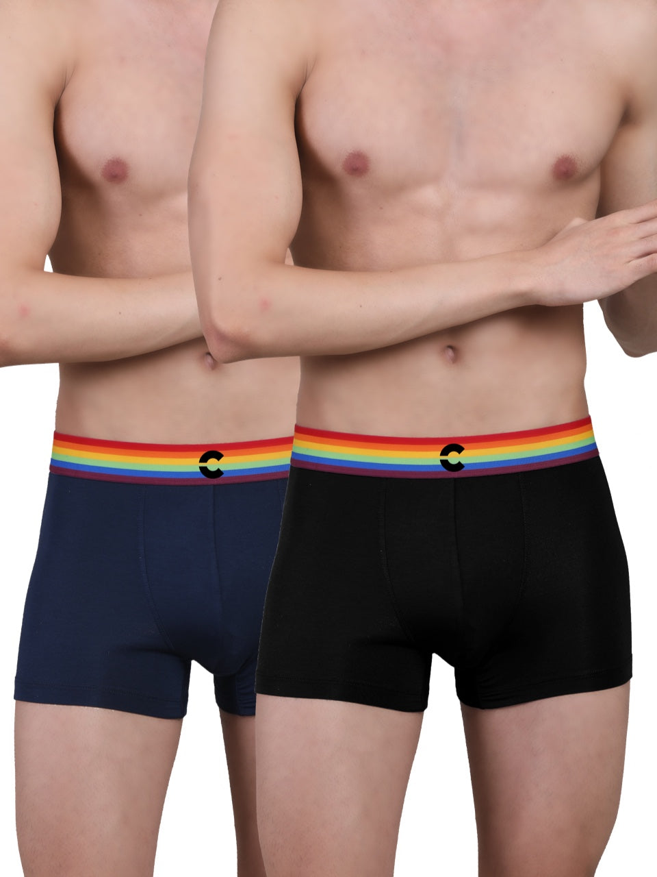 Pride Edition - Men's Anti-Bacterial Micro Modal Trunk (Pack of 2)