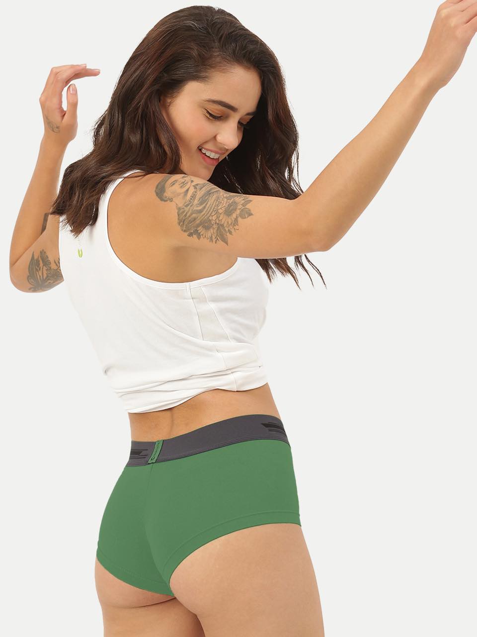 Women Micro Modal Boxer Brief (Pack of 1)