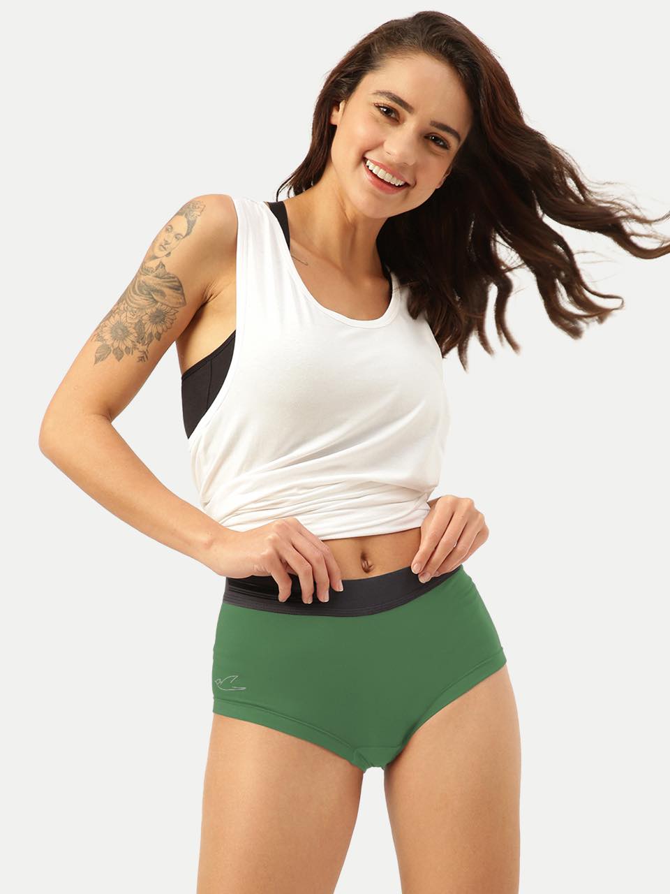 Women Micro Modal Boxer Brief (Pack of 1)