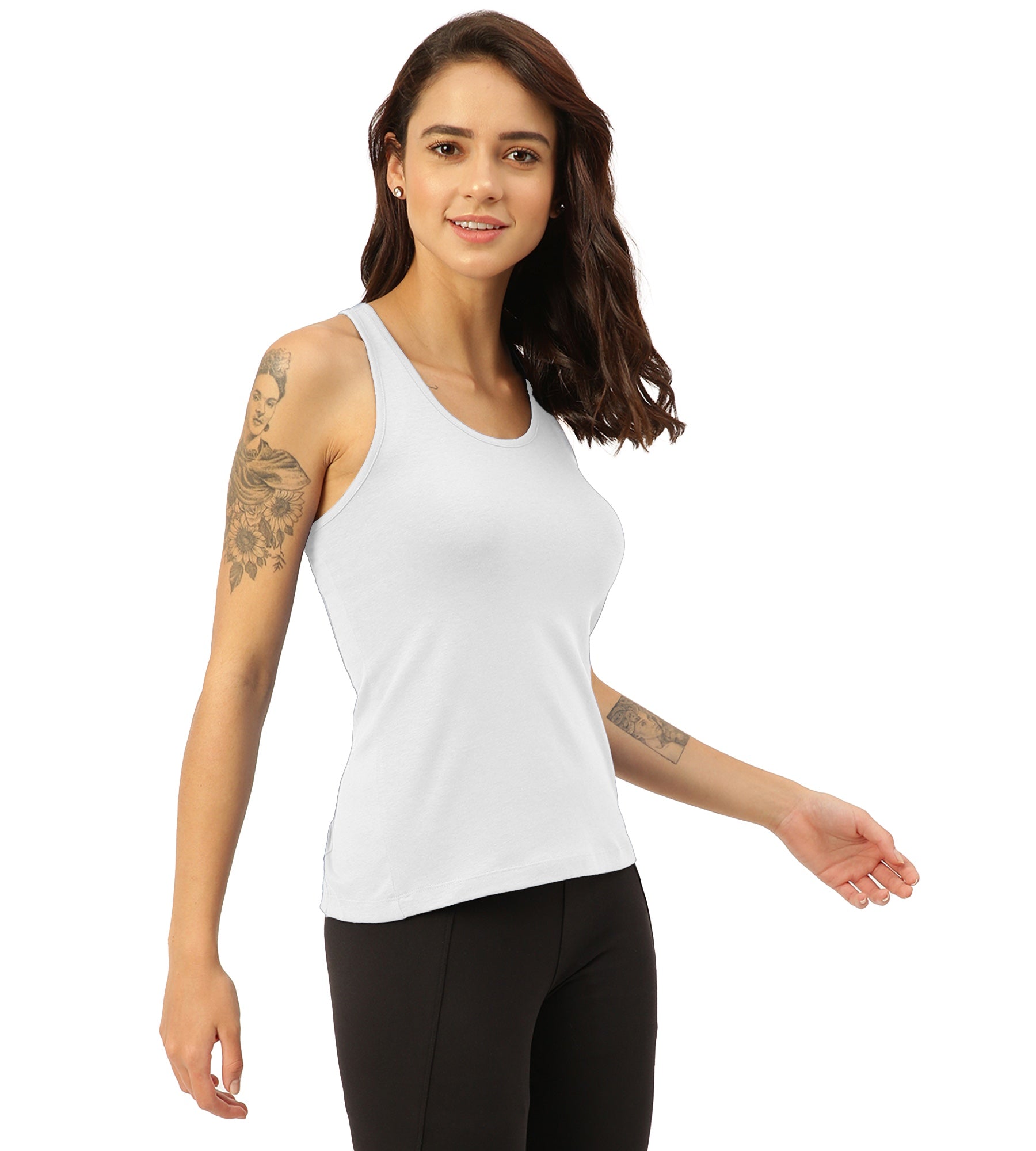 White Twin Skin Women's Tanks (Pack Of 1)