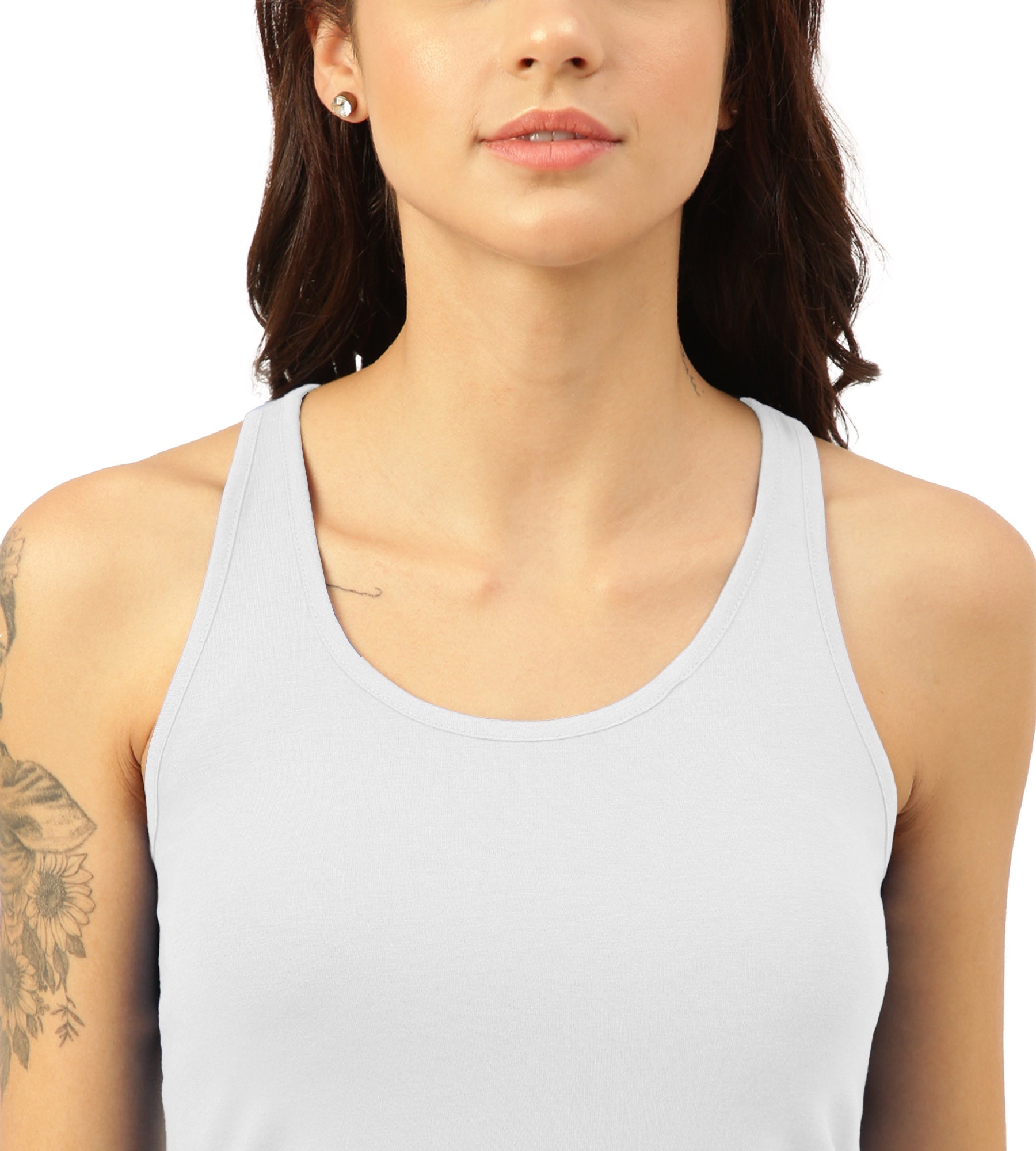 White Twin Skin Women's Tanks (Pack Of 1)