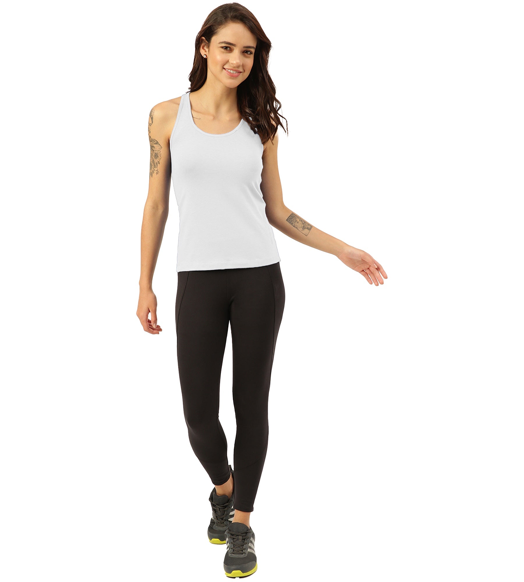 White Twin Skin Women's Tanks (Pack Of 1)