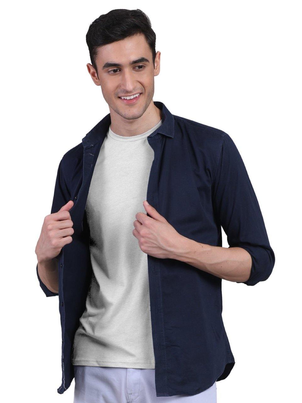 Men's Half Sleeves Bamboo T-shirt (Undershirt, Loungewear, Sleepwear) - Pack of 2 - freecultr.com