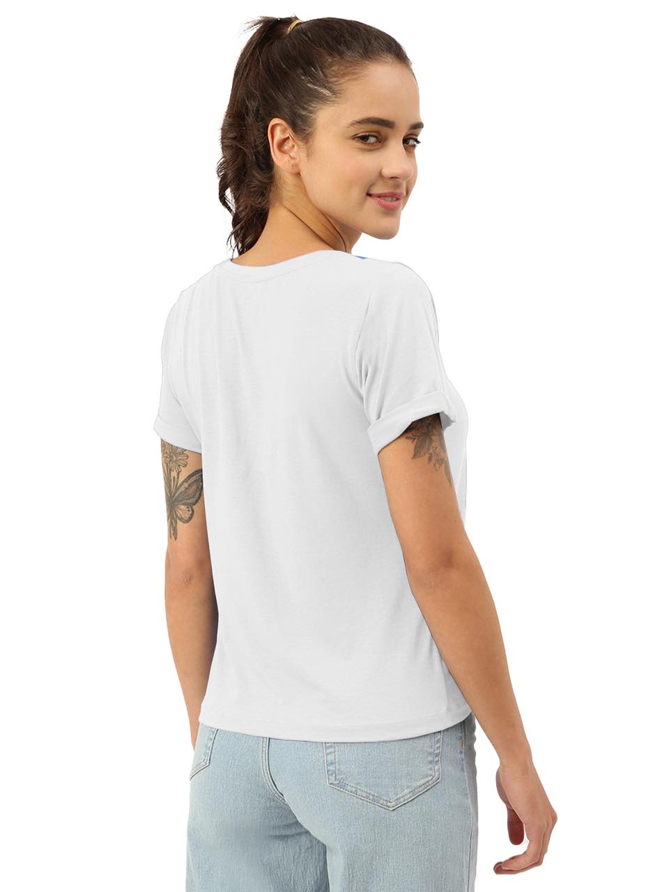 White Twin Skin Women's Lounge Tees (Pack of 1)