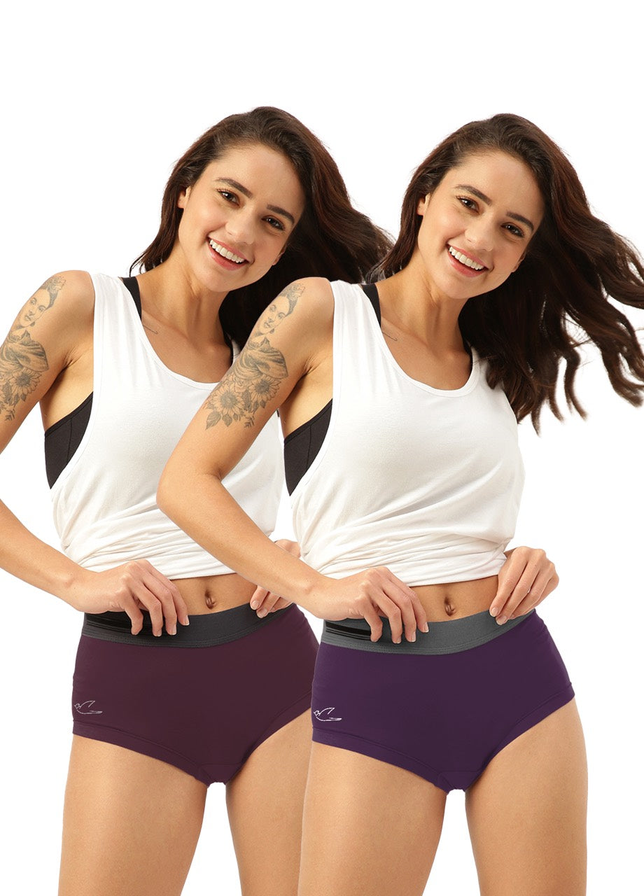 Women's Micro Modal Boxer Brief (Pack of 2)