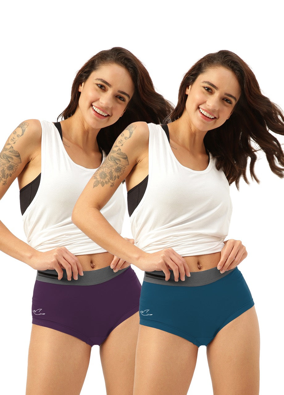 Women's Micro Modal Boxer Brief (Pack of 2)