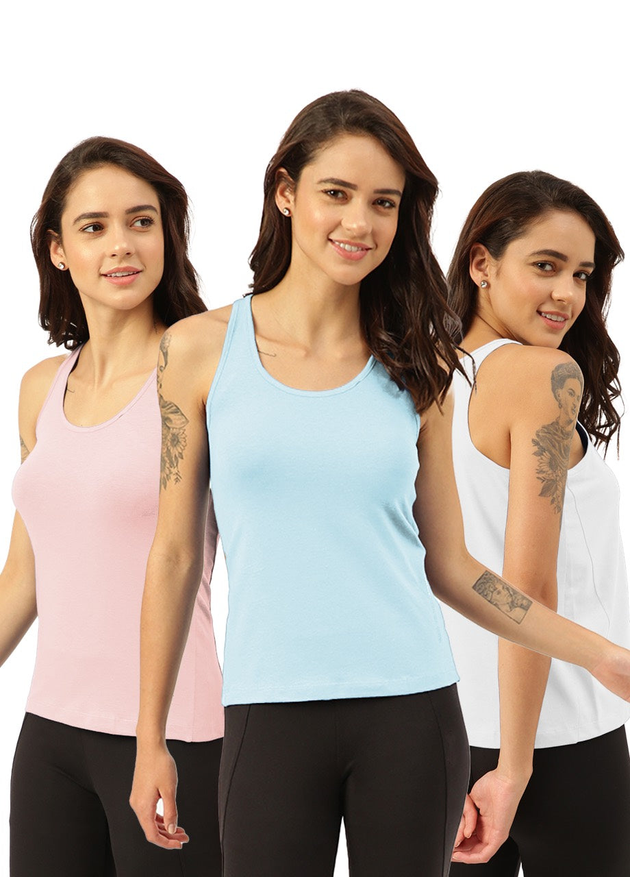 Twin Skin Women's Tanks (Pack of 3)