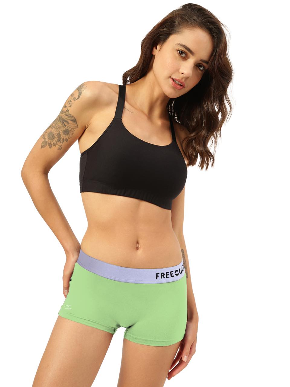 Women's Anti-Bacterial Micro Modal Boyshort with Silverfox Waistband (Pack of 1)