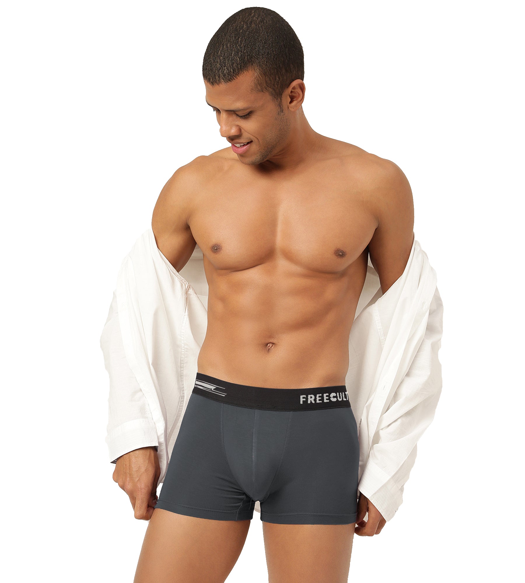 Men's Anti-Bacterial Micro Modal Plain Trunk (Pack of 5)