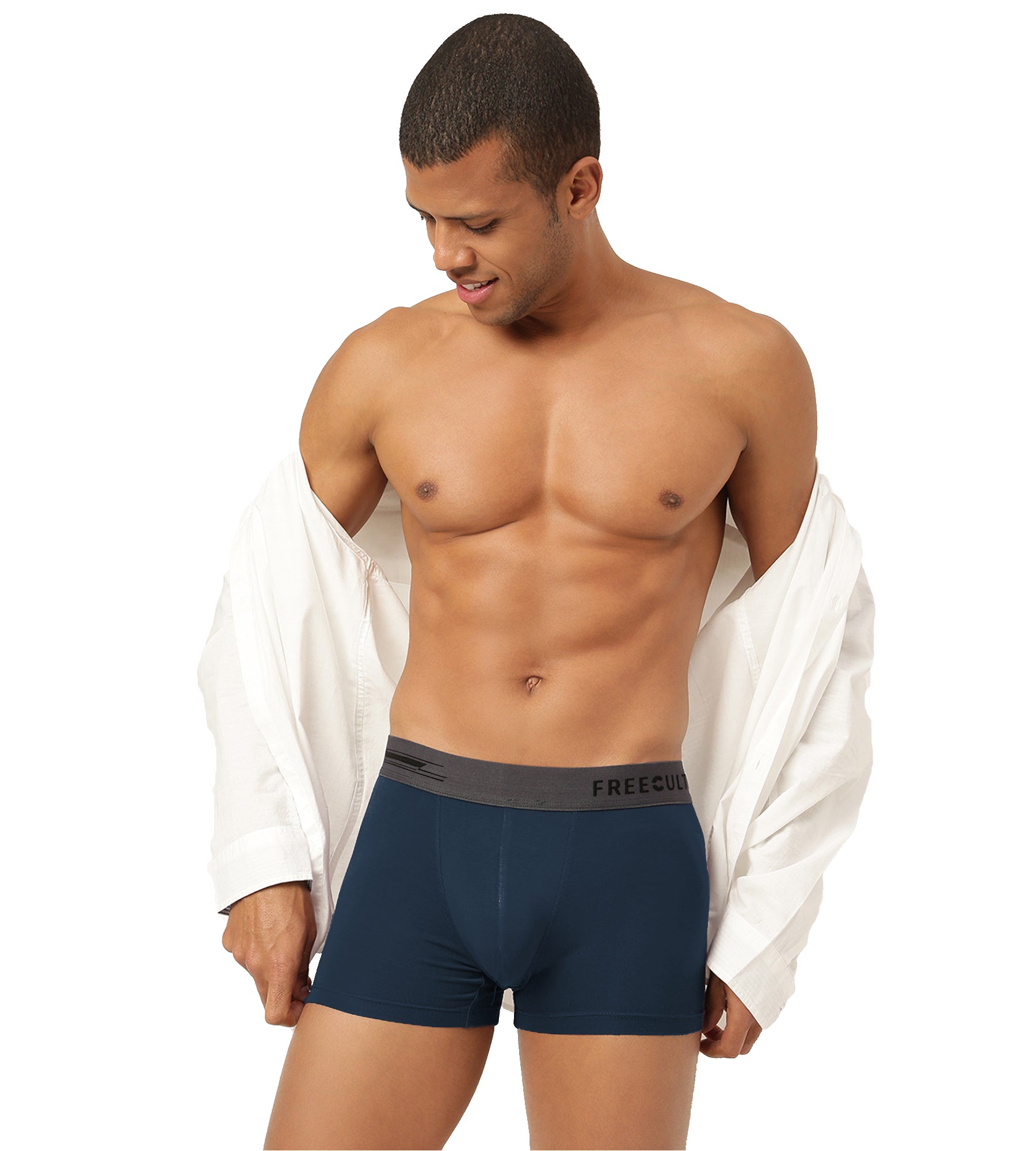 Men's Anti-Bacterial Micro Modal Plain Trunk (Pack of 5)