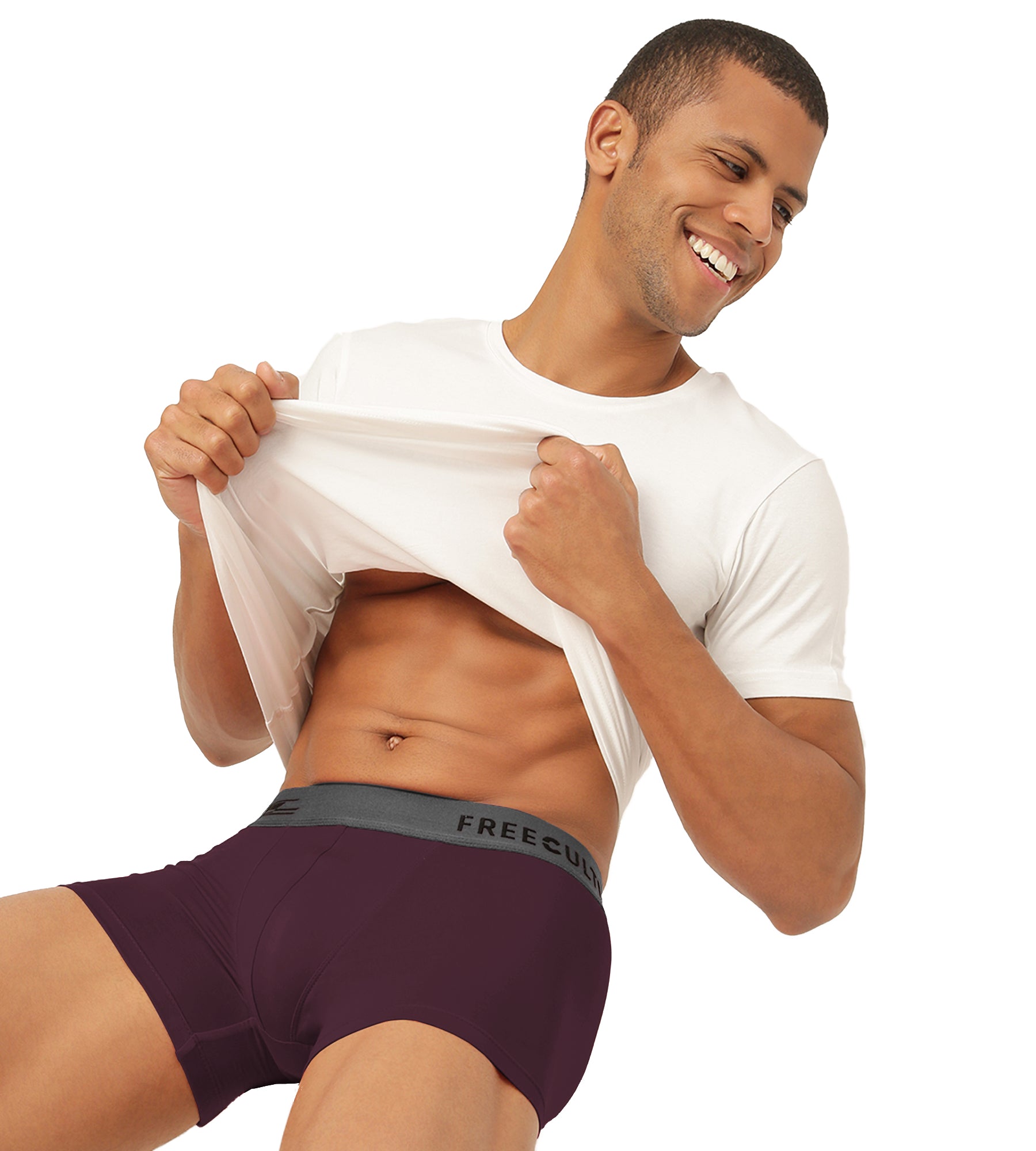 Men's Anti-Bacterial Micro Modal Plain Trunk (Pack of 5)