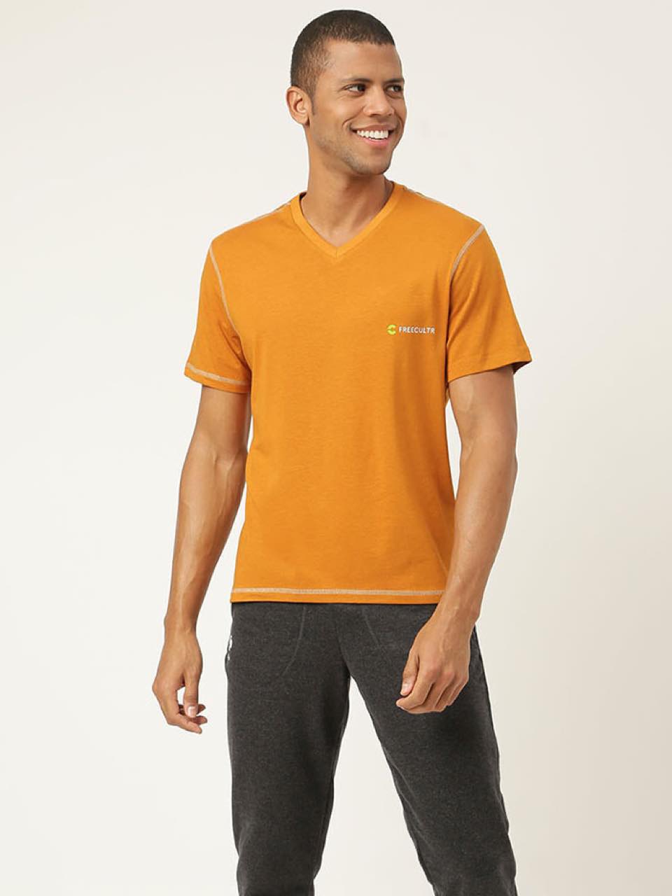 Men's Organic Bamboo Casual Tees - V Neck - (Pack of 1)