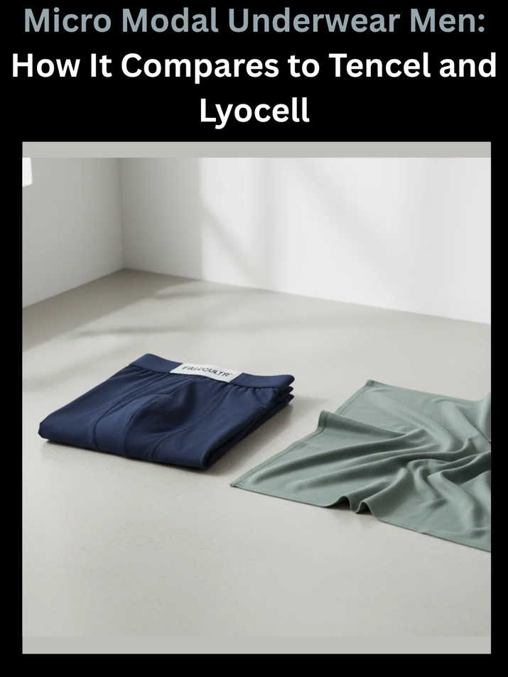 Micro Modal Underwear Men: How It Compares to Tencel and Lyocell