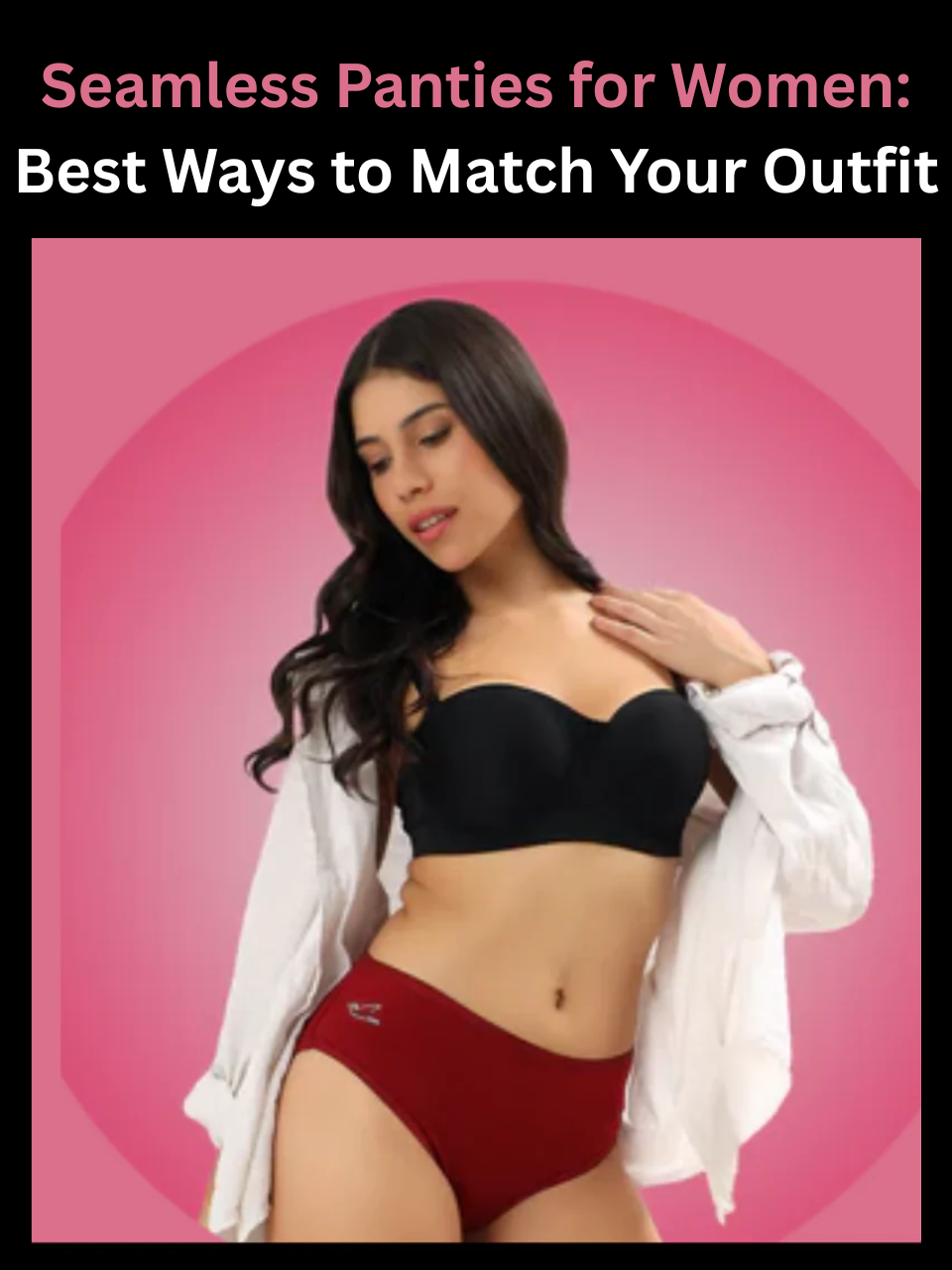 Freecultr seamless panties for women shown styled under a saree, leggings, and a bodycon dress to compare fit