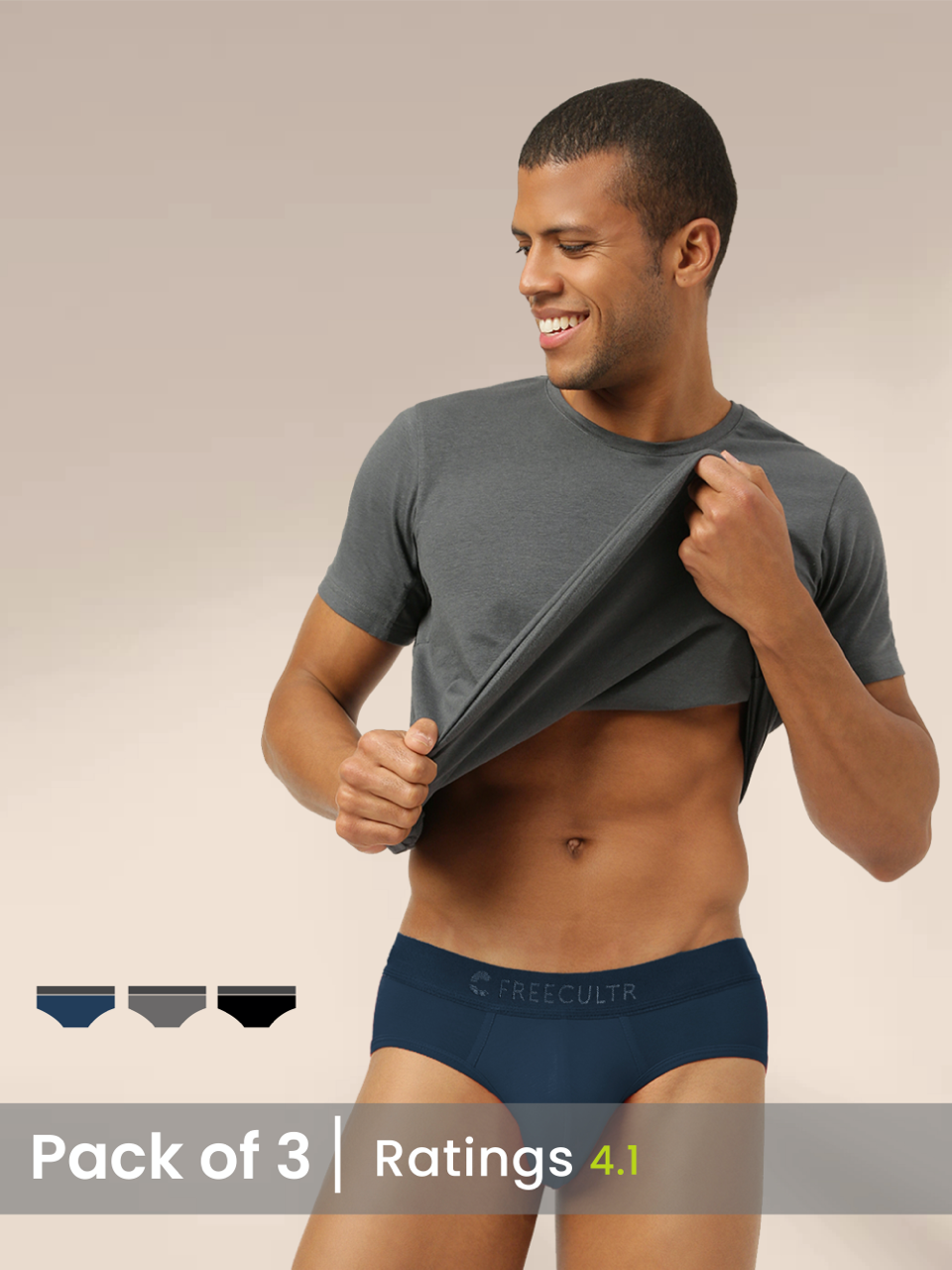 Comfortable Briefs for Men Daily Wear – Soft Cotton & Supportive Fit