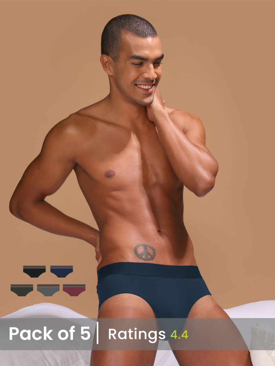Men's Cotton Briefs – Classic Fit & Superior Softness
